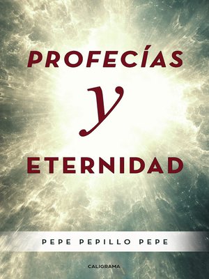 cover image of Profecías y eternidad